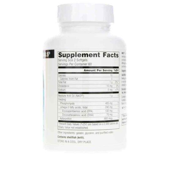 NKO Neptune Krill Oil 500 Mg, SNN